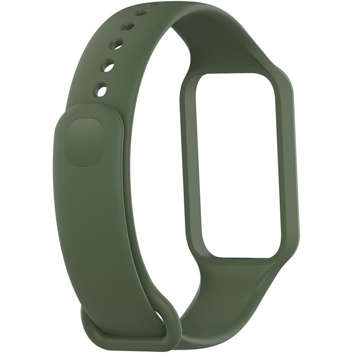 Съвместима каишка General Store, за Xiaomi Mi Band 8 Active, SA&SO, силикон, зелена