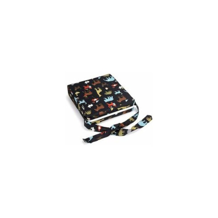Perna scaun copii, negru, 31.5x31.5x8cm, reglabil 50-80cm