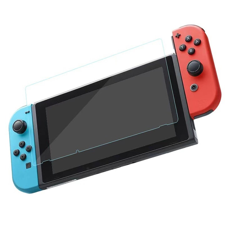 Edzett üveg képernyővédő fólia Switchhez, 2 darabos készlet, 0,33 mm, átlátszó
