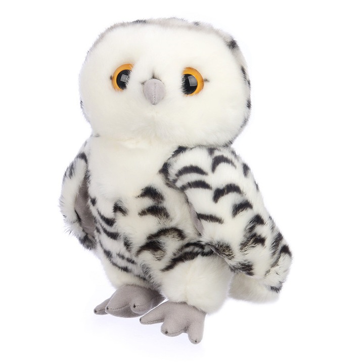 Gréti - плюшен снежна сова - 23 см