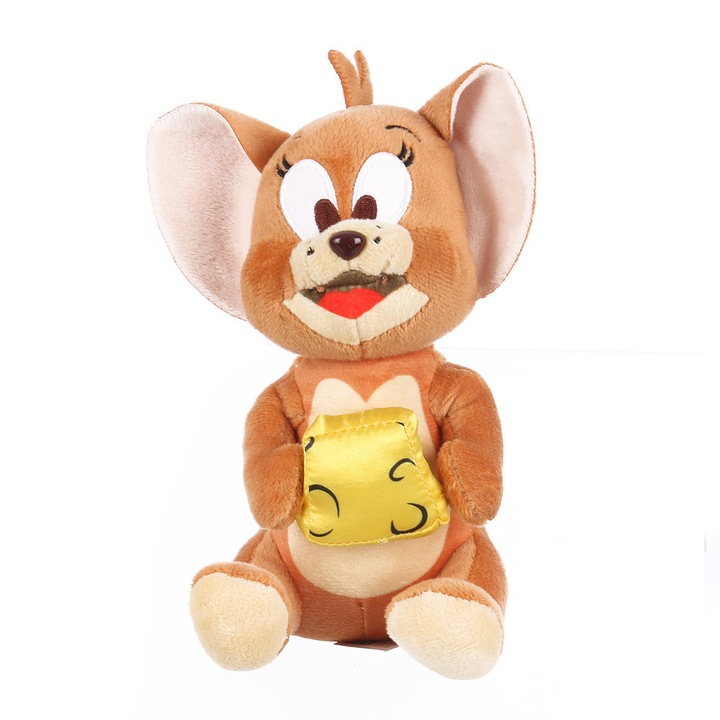 Jucarie de plus, W-web, Tom si Jerry, Soricelul Jerry, 19 cm