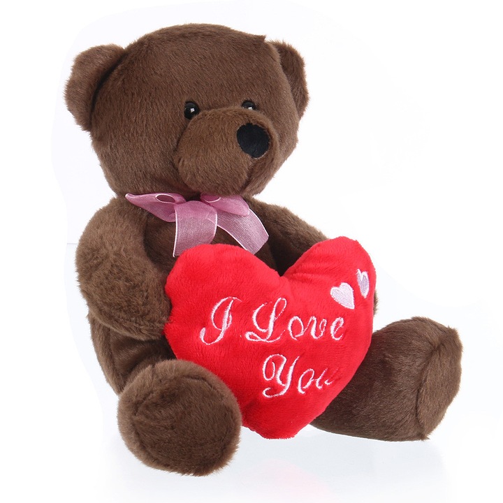 Ursulet de plus cu inima - W-Web, 28cm