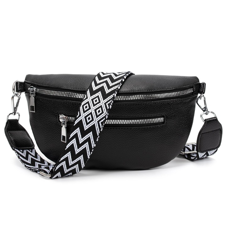 Bafiwu kis crossbody táska, bőr, többszínű, univerzális