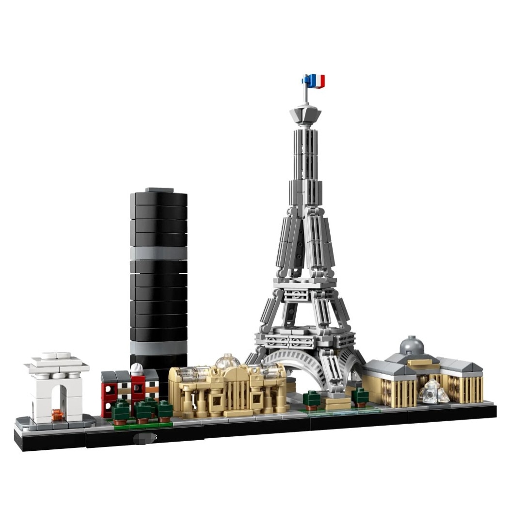 Set de constructie, model orizontal Paris, detalii arhitecturale