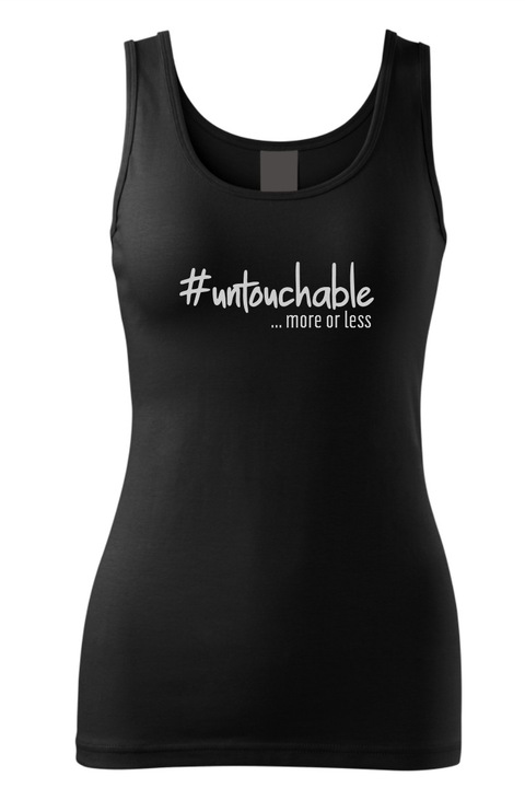 Top dama Funny Untouchable, Negru