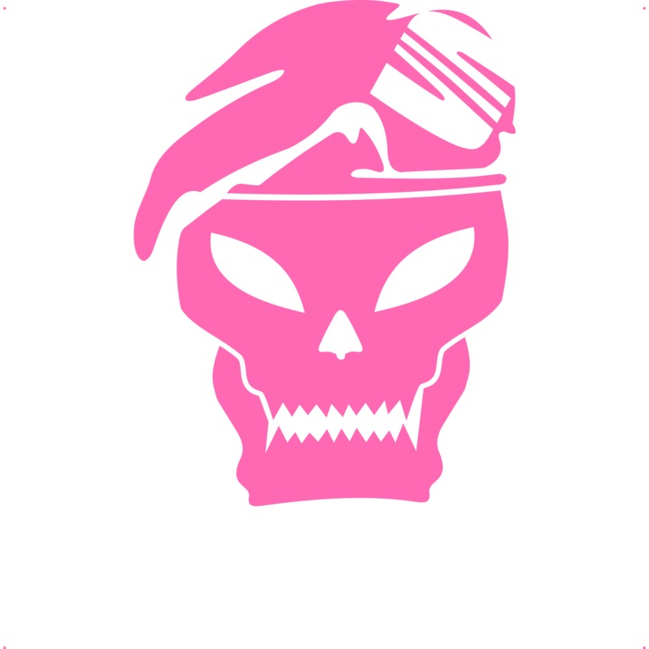 Sticker auto call seat, Cri Flo, Culoare Roz, Marime 21 cm