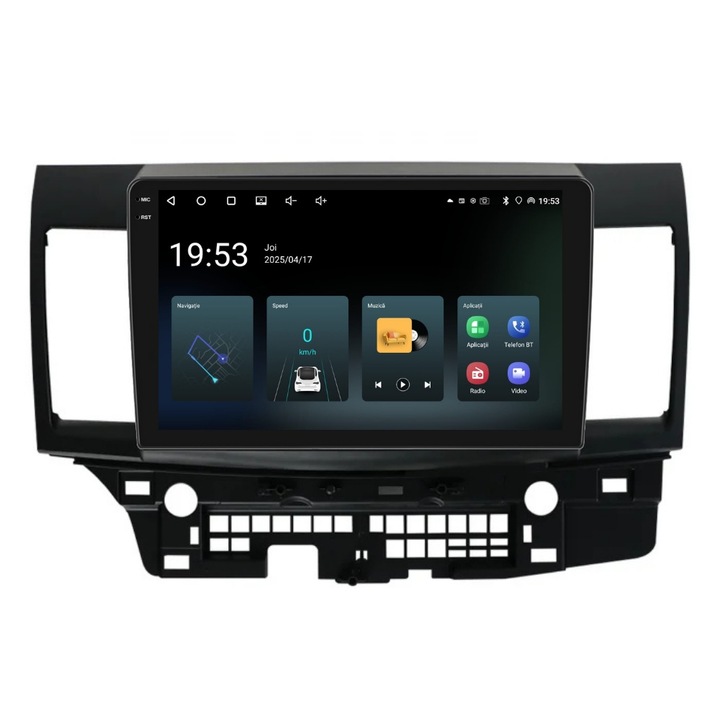 Navigatie PilotOn Mitsubishi Lancer 2007-2013 10 inch 4GB 64GB 4 CORE