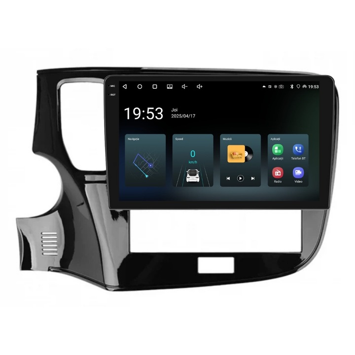 Navigációs PilotOn Mitsubishi Outlander III 2018-2022 10 hüvelykes 4 GB 64 GB 4 magos