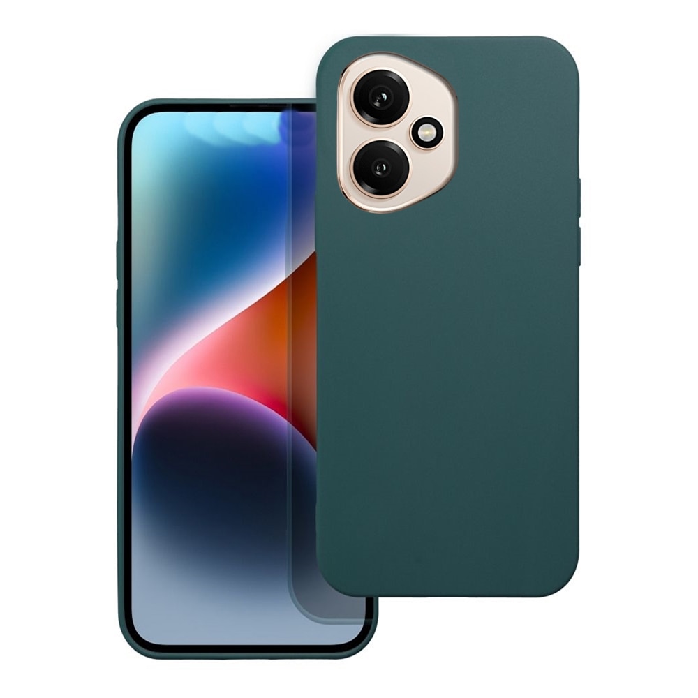 Carcasa de telefon compatibila cu Honor 400 5G - carcasa spate din silicon verde