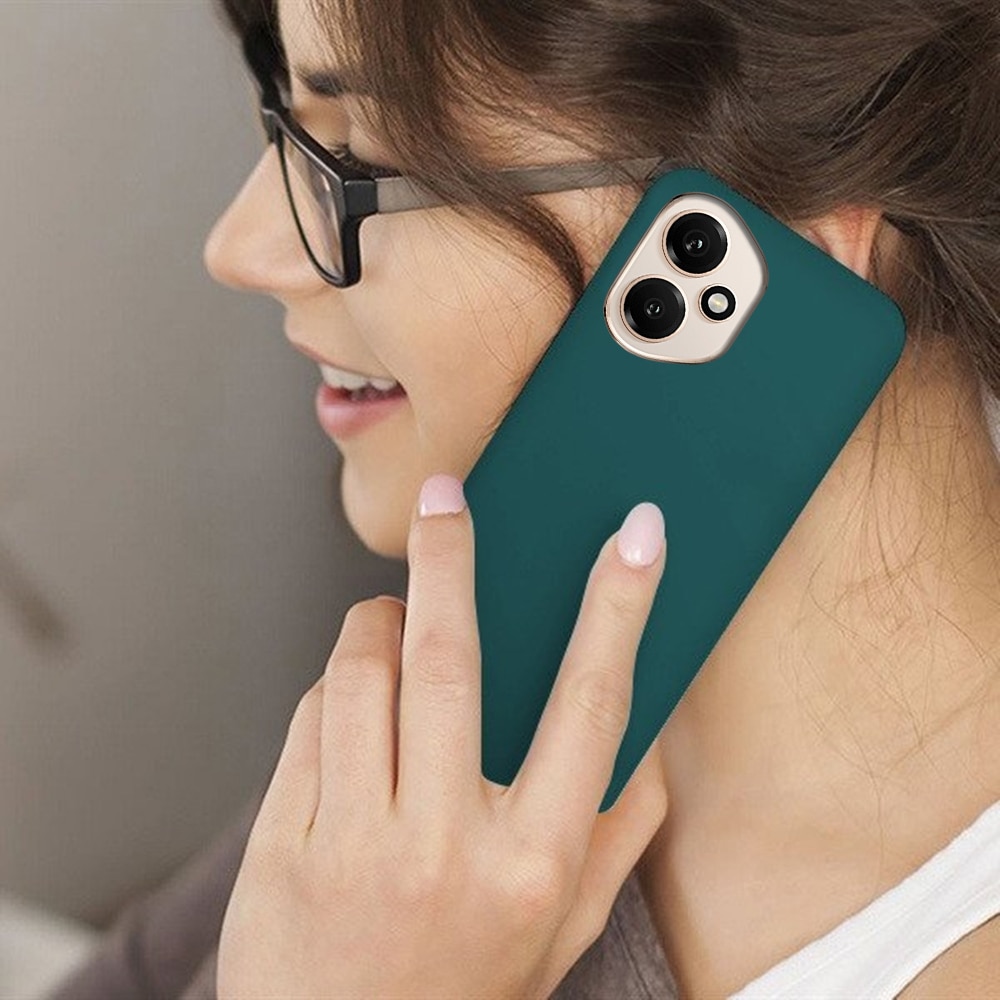 Carcasa de telefon compatibila cu Honor 400 5G - carcasa spate din silicon verde