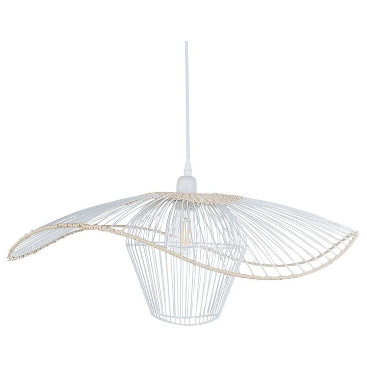 Lustra LUNGA Metal Alb