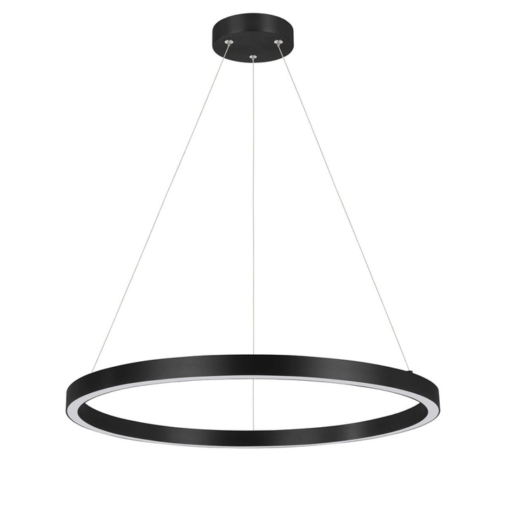 Висяща лампа Midway Triangle черна LED 3000K светлина Prestige