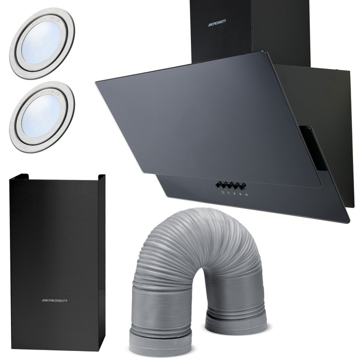 Абсорбатор Berdsen BT-211, 60 см, черен