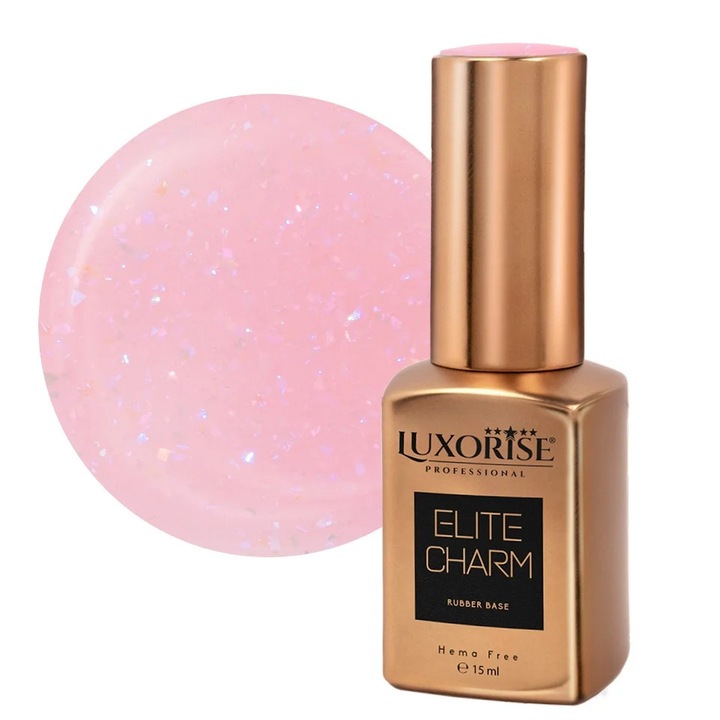 Rubber Base LUXORISE Elite Charm - Royal Champagne 15ml