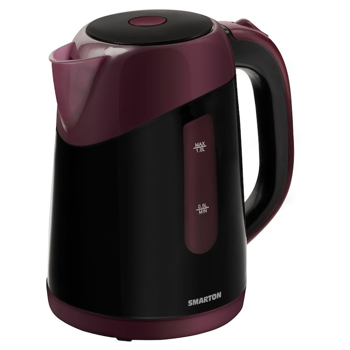 Fierbator, Estia, Basics, 2200W, 1.7L, Plastic, Negru