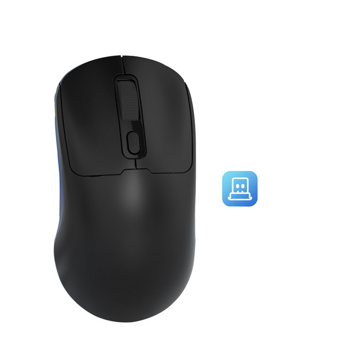 Мишка безжична VDSTAR ергономична черна 2.4G