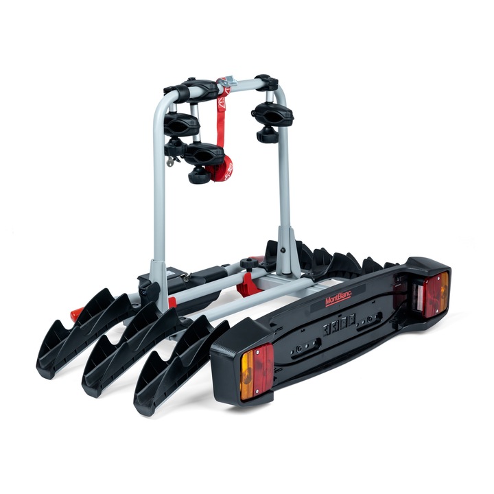 Suport pentru 3 biciclete, Mont Blanc TowVoyage Rapid 3 Arms, multicolor