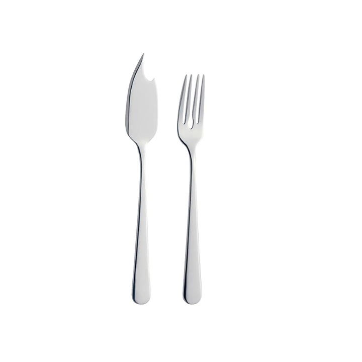 Set 2Pcs cutit + furculita, Mood Fish Fork & Knife Mepra