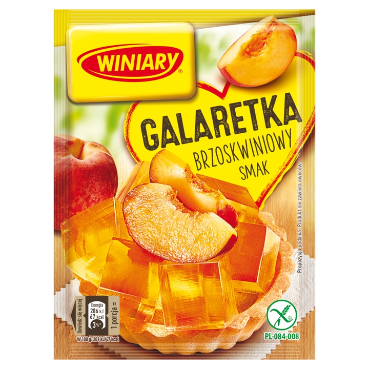 Mix pentru Jeleu de piersici Winiary 71g