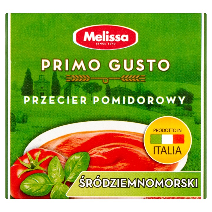 Piure de rosii mediteraneene Melissa Primo Gusto 500 g