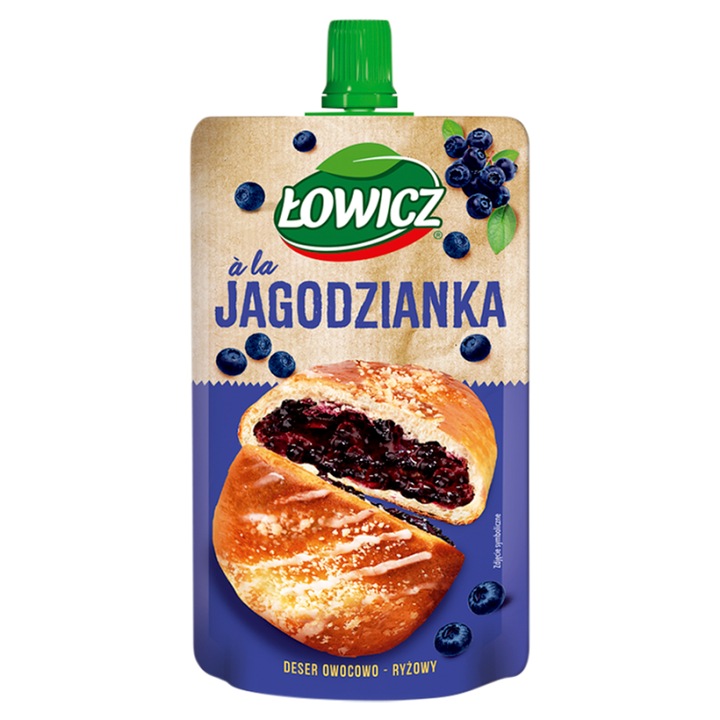 Lowicz desert cu fructe si orez 100 g
