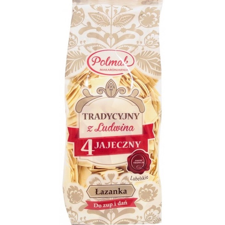 Paste traditionale Polmak cu 4 taitei de oua 250 g