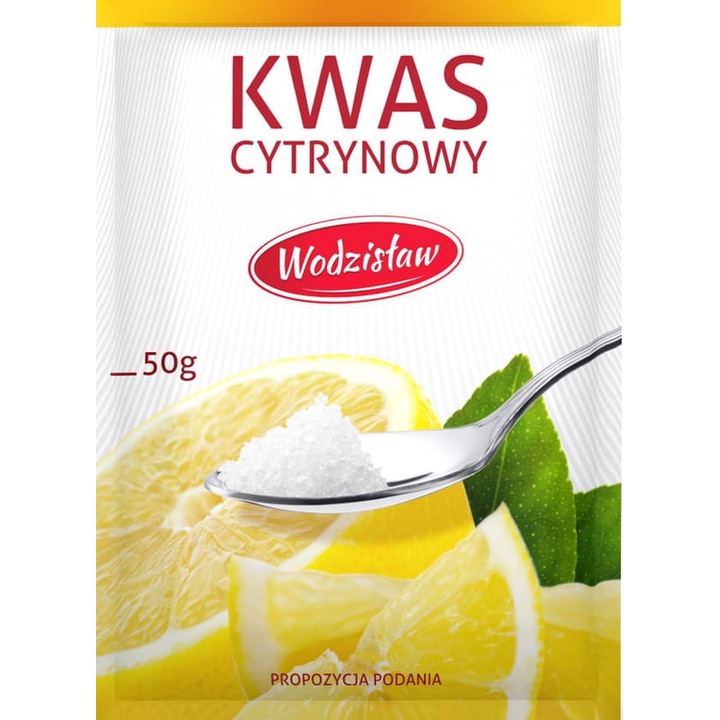 Acid citric Wodzislaw, 50 g