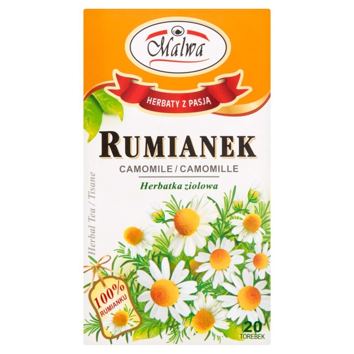 Ceai Malwa 30 g, 20 plicuri, sustinut digestie, relaxare