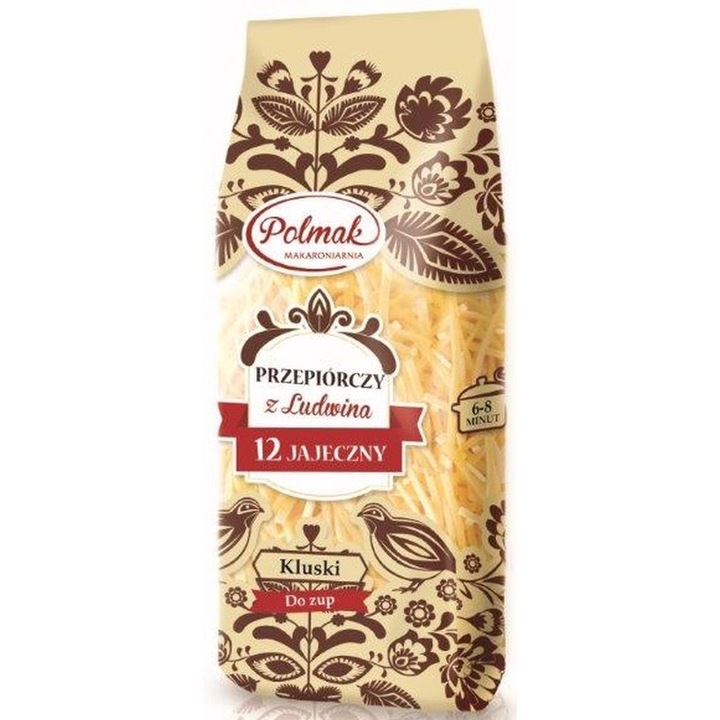 Paste fainoase Polmak, din oua de prepelita, 250g, cu turmeric