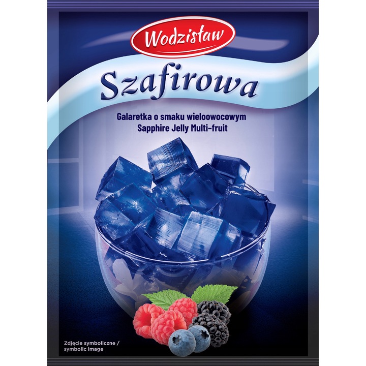 Amestec pentru jeleu Wodzislaw, 71 g, aroma de fructe de padure