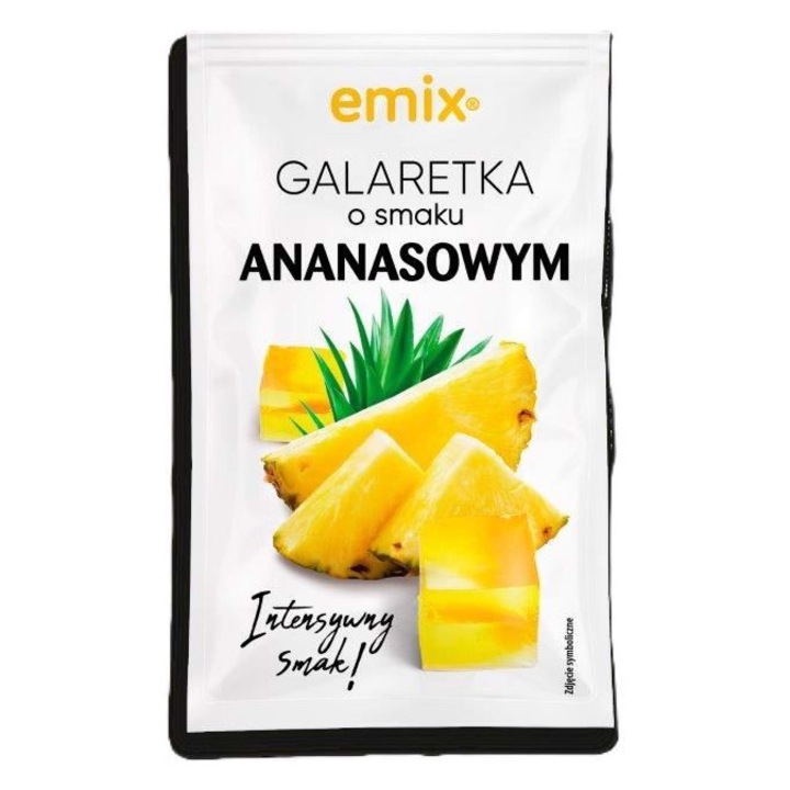 Gelatina pudra Emix ananas 75g