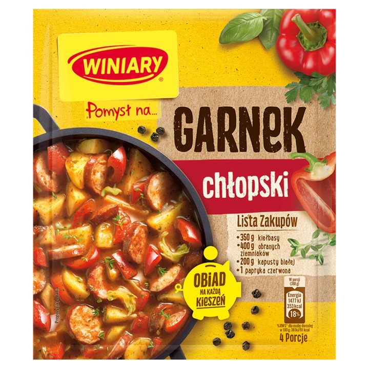 Winiary Mix pentru Oala taraneasca 40 g