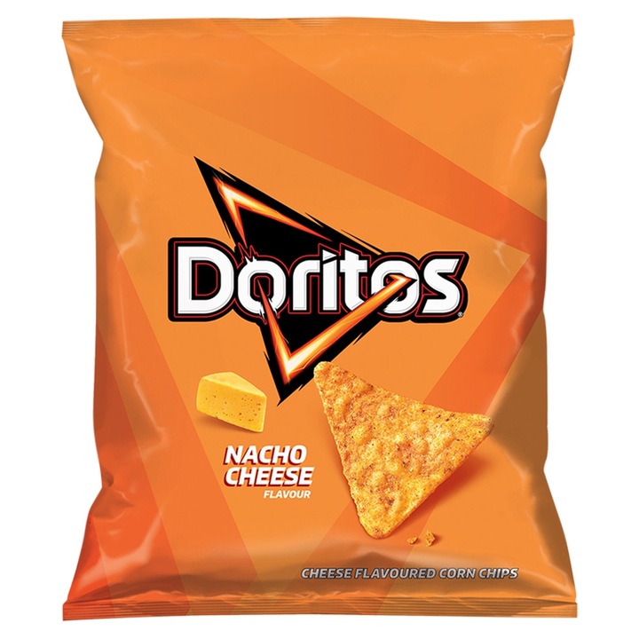 Chipsuri de porumb Doritos cu aroma de branza Nacho 44g