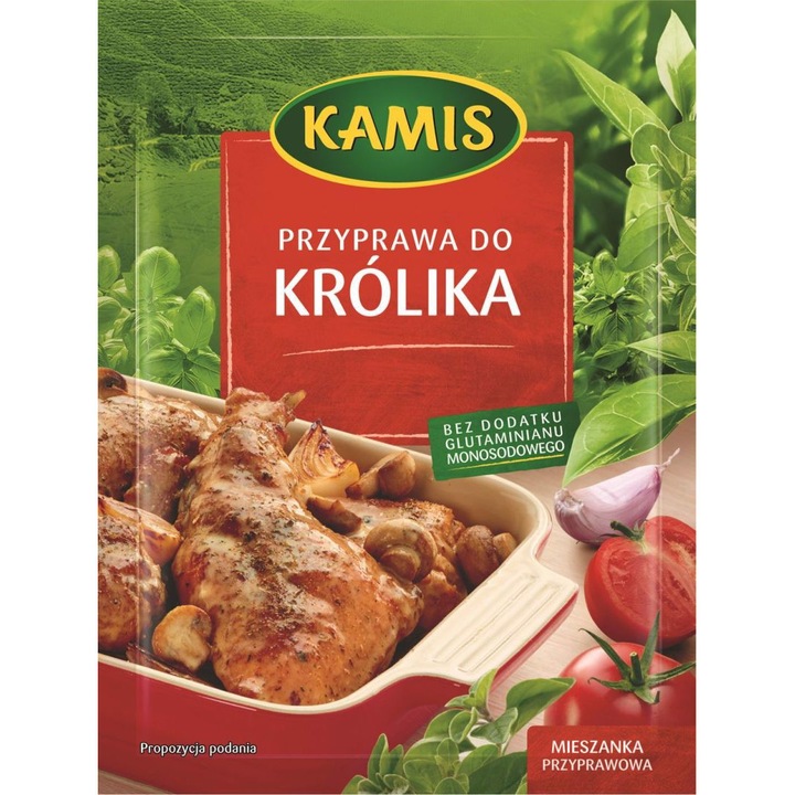 Condimente Kamis pentru carne de iepure 15g
