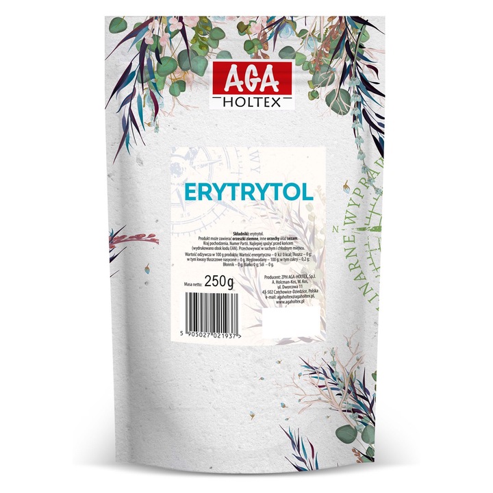 Indulcitor, Aga Holtex, 250 g, natural