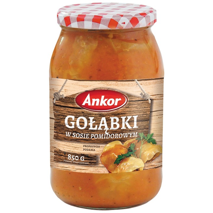 Ankor Sarmale in sos de rosii 850 g