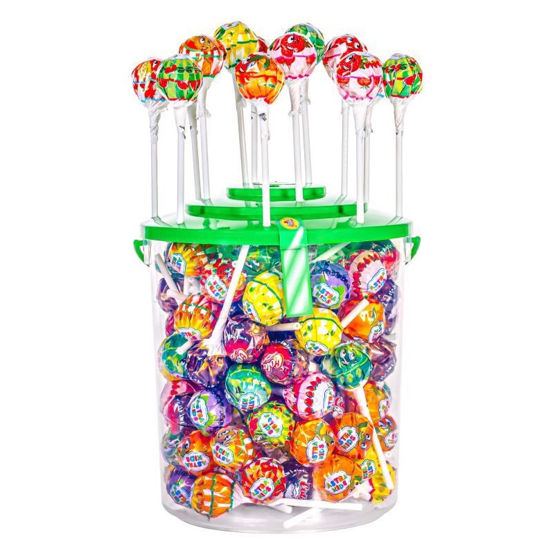 Set 100 Acadele sferice cu fructe, ASTRA, 12g, diverse arome - eMAG.ro