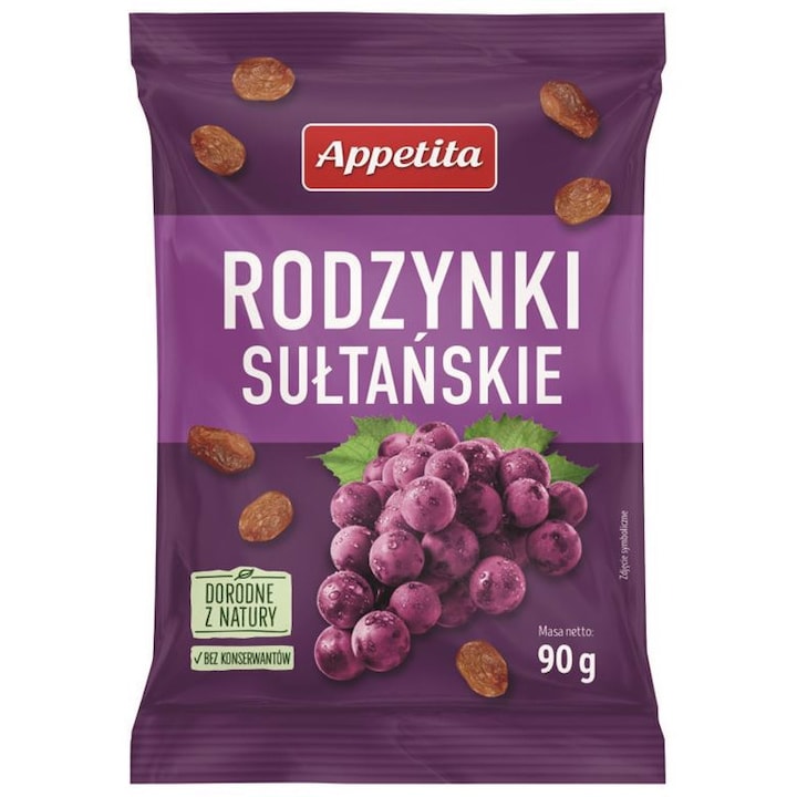 Stafide Appetita Sultana Colian, 90 g