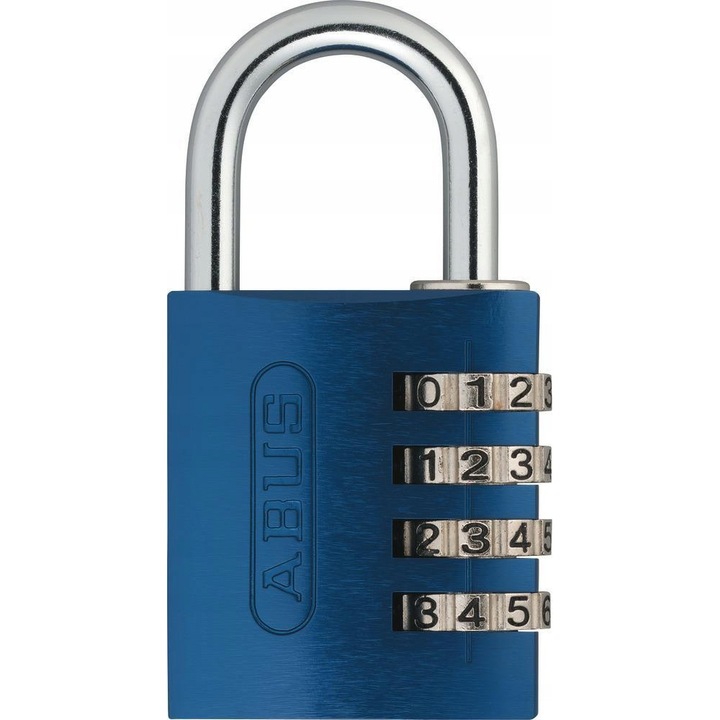 Lacat cu Combinatie ABUS TITALIUM 724/40, 40mm, Cod 4 Cifre, Albastru