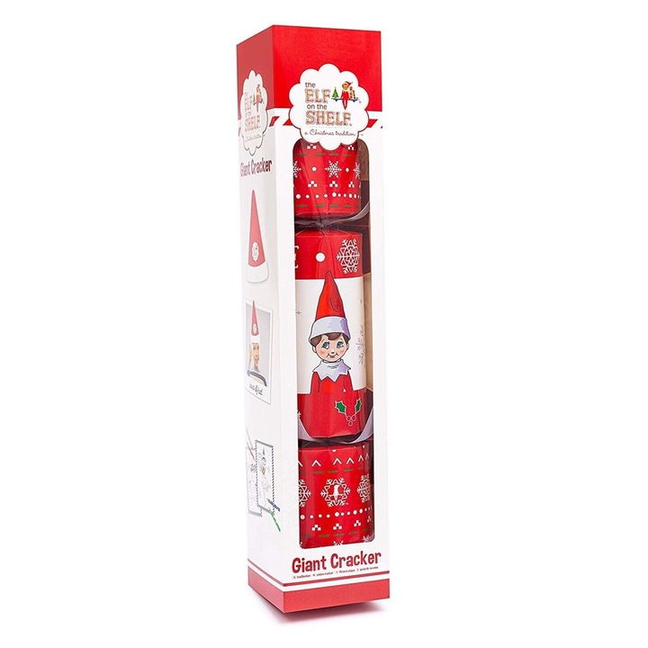 Set creativ de Craciun pentru copii, RMS, Cracker Elf On The Shelf, 11x11x55cm, 76-0001