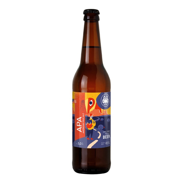Крафт Бира, Aukstaitijos Bravorai, American Pale Ale, стъкло, 500мл
