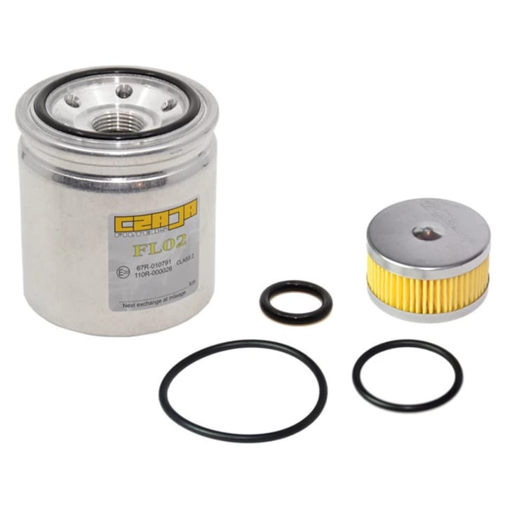 Set Filtre instalatie gpl Tomasetto cu : element filtrant premium pentru faza gazoasa( nu contine flansa pe care se infileteaza filtrul ) si filtru faza lichida pentru reductorul Tomasetto