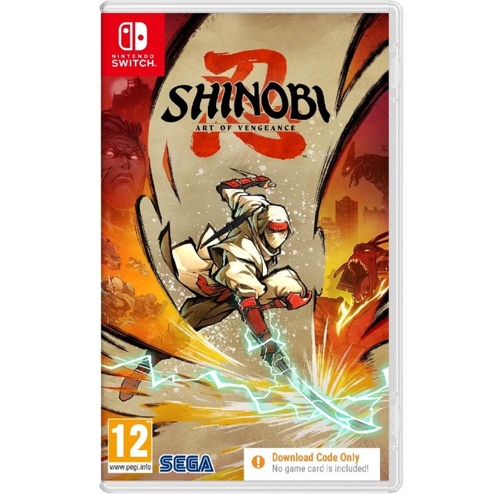 Joc LIZARDCUBE Shinobi Art Of Vengeance (cod în cutie), pentru Nintendo Switch