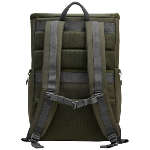 Rucsac modular pentru laptop HP 15.6 inch, design modular 3-in-1 (rucsac, husa, plic), capacitate de 27L, poliester rezistent la apa, 51% plastic reciclat post-consum (61 de sticle), verde
