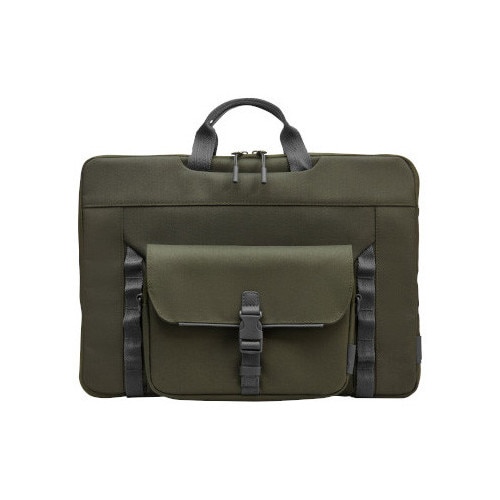 Rucsac modular pentru laptop HP 15.6 inch, design modular 3-in-1 (rucsac, husa, plic), capacitate de 27L, poliester rezistent la apa, 51% plastic reciclat post-consum (61 de sticle), verde