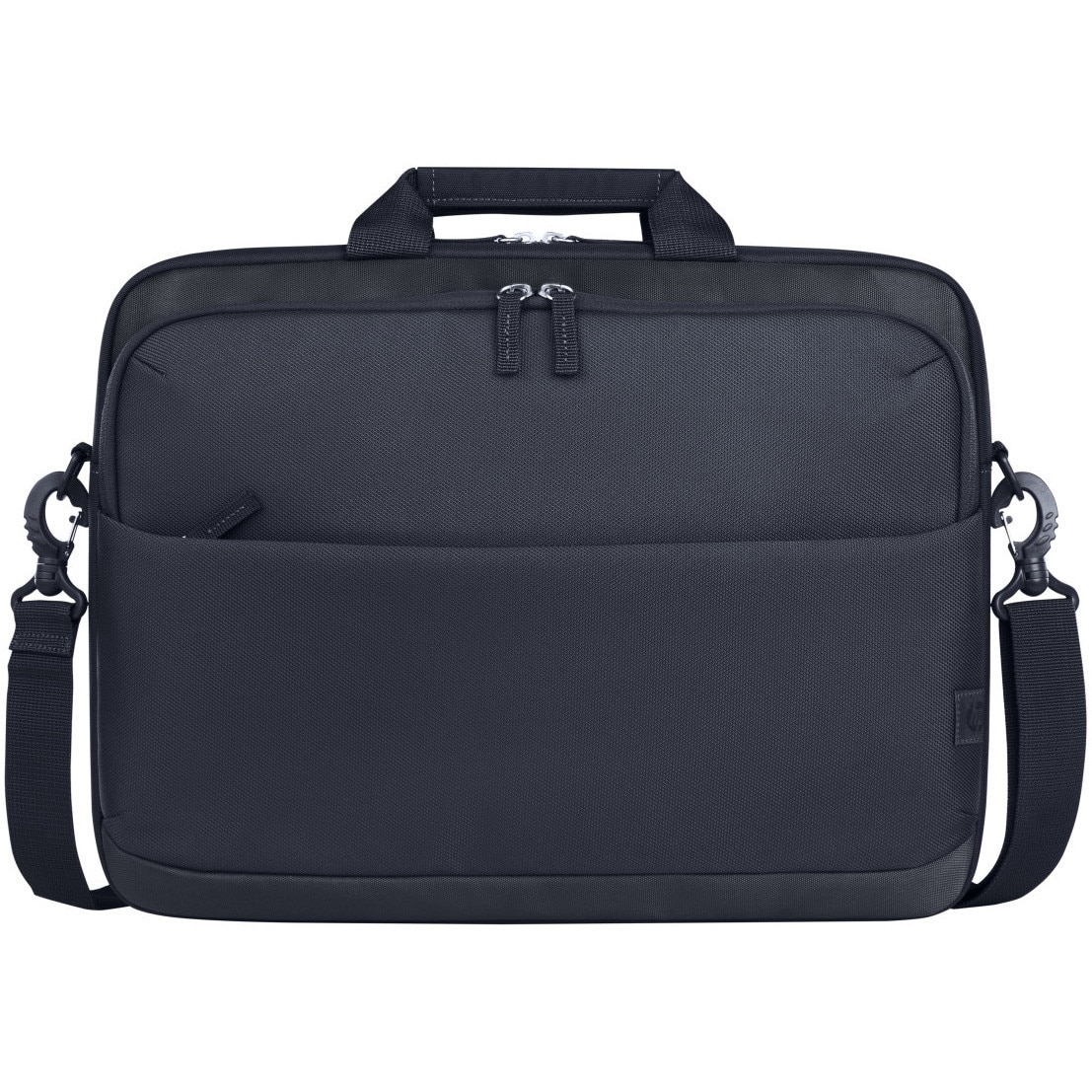 Geanta laptop HP Everyday 14 Odyssey, poliester durabil 600D, rezistent la apa, compartiment captusit pentru laptop, 60% plastic reciclat post-consum, gri