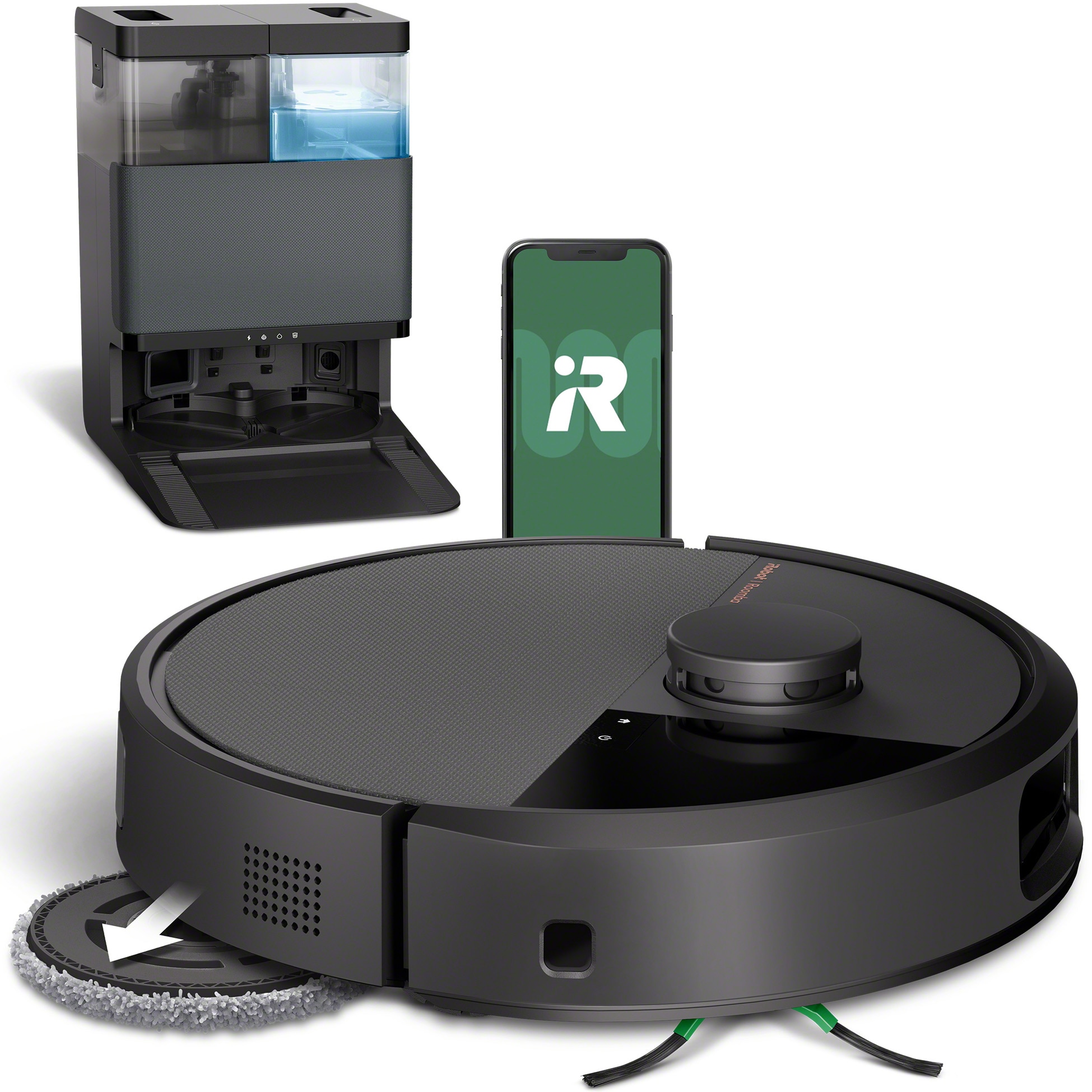 Aspirator robot iRobot Roomba I3, 2 perii de cauciuc, colorat