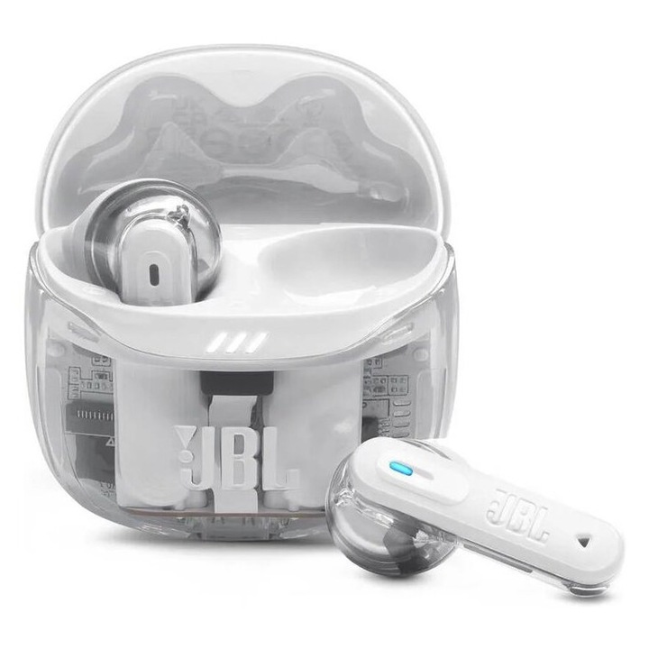 Bluetooth слушалки JBL, Tune, Flex 2, TWS, Earphones Ghost, Бели