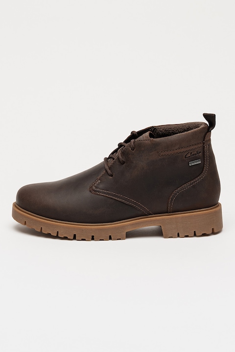 Clarks, Ghete de piele cu tehnologie Gore-Tex Berhill, Maro
