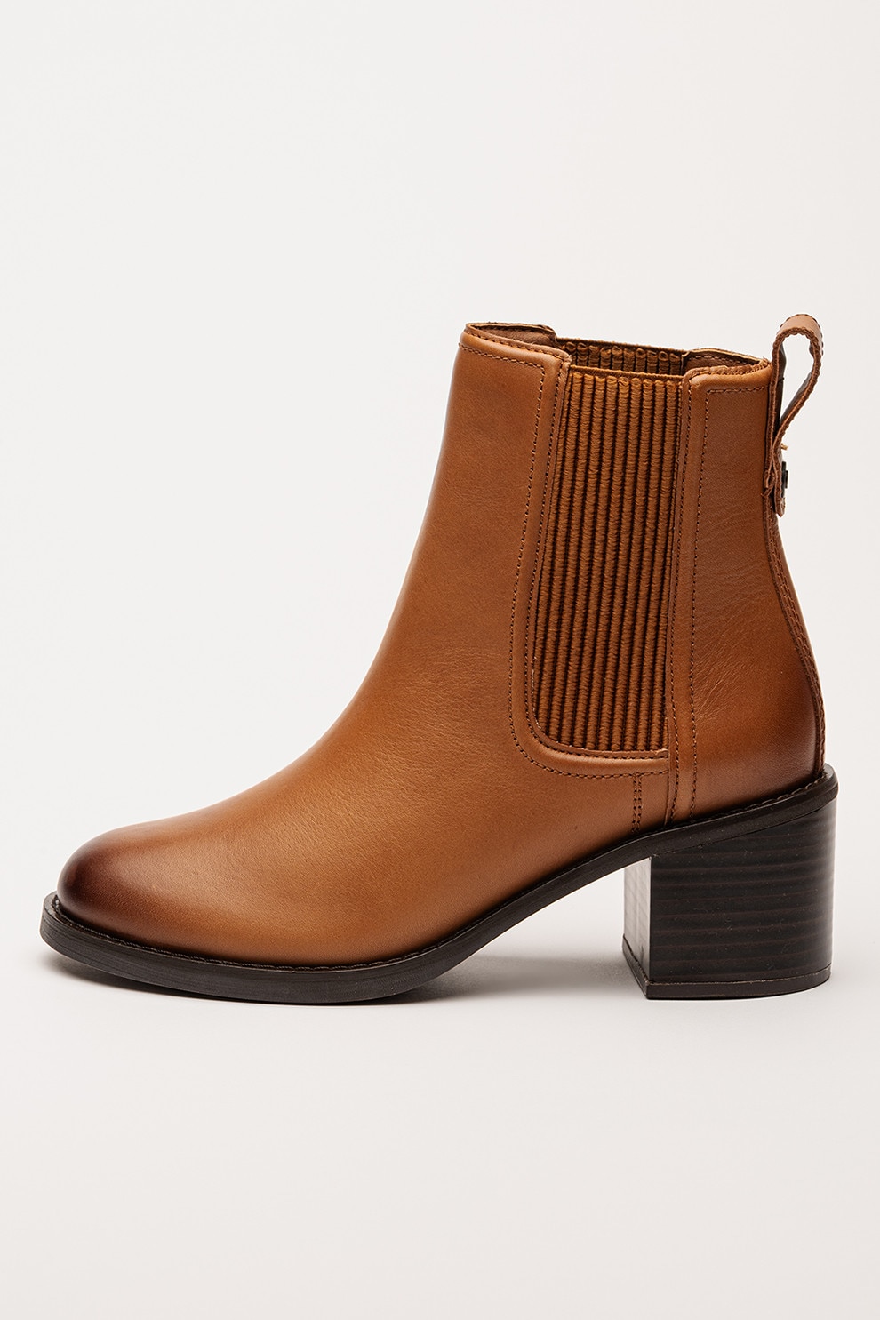 NINE WEST, Botine de piele Gemms, Negru, 6.5 - eMAG.ro